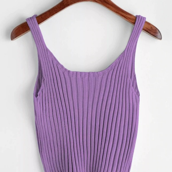 Ribbed Tank Top - Picture 3 of 8
